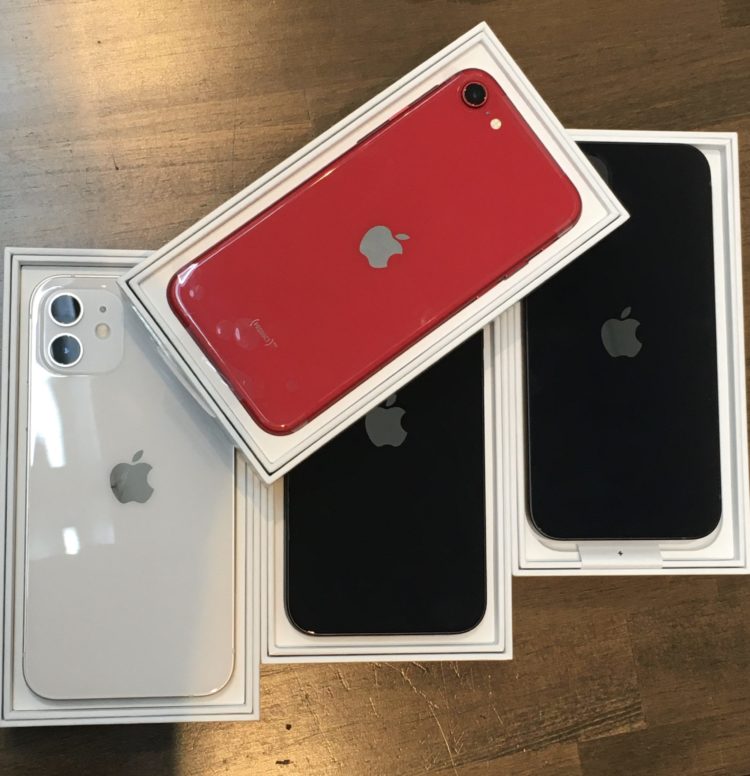 iPhone12】3台と【iPhone SE（第2世代）】の計4台を同時買取！ | 大阪 ...